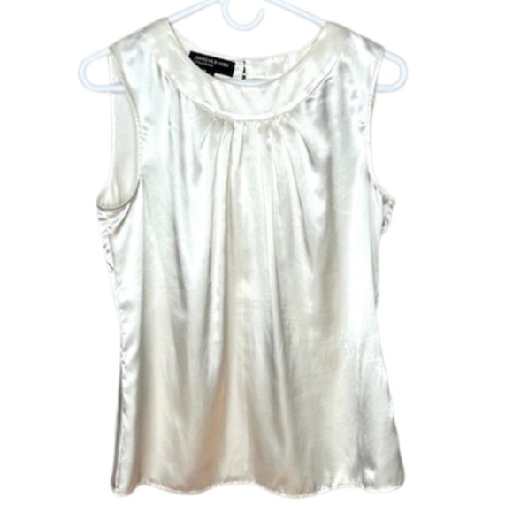 Jones New York Sleeveless Blouse - Picture 2 of 8